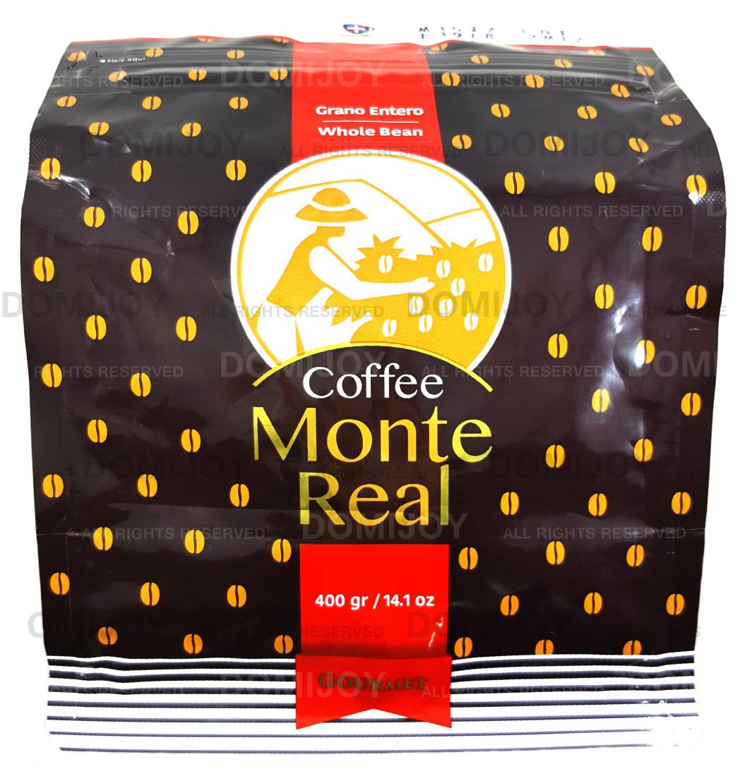 Monte Real Dominican Whole Roasted Bean Coffee